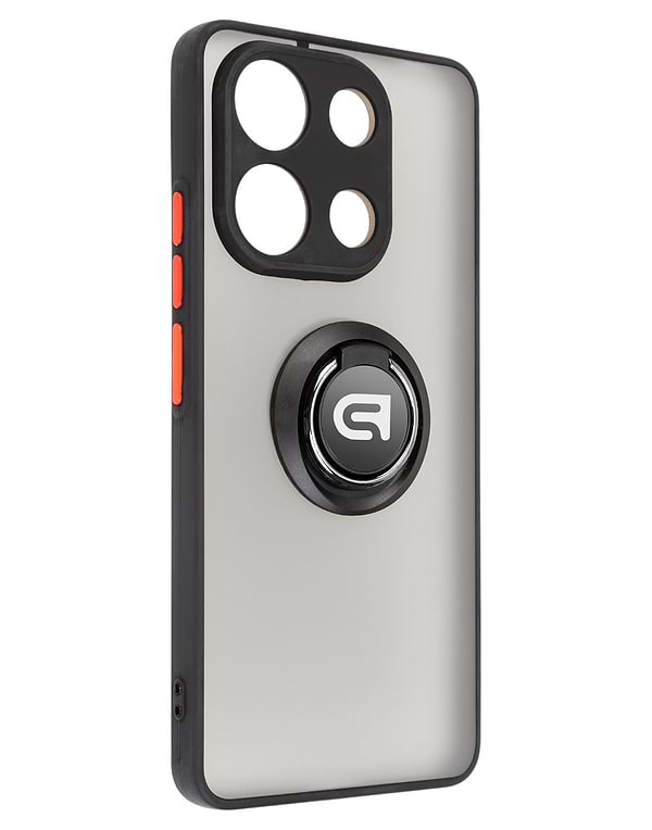 Фото - Чехол для смартфона Armorstandart Frosted Matte Ring for Xiaomi Redmi Note 13 4G Black (ARM75441) Фото - Чехол для смартфона Armorstandart Frosted Matte Ring for Xiaomi Redmi Note 13 4G Black (ARM75441)