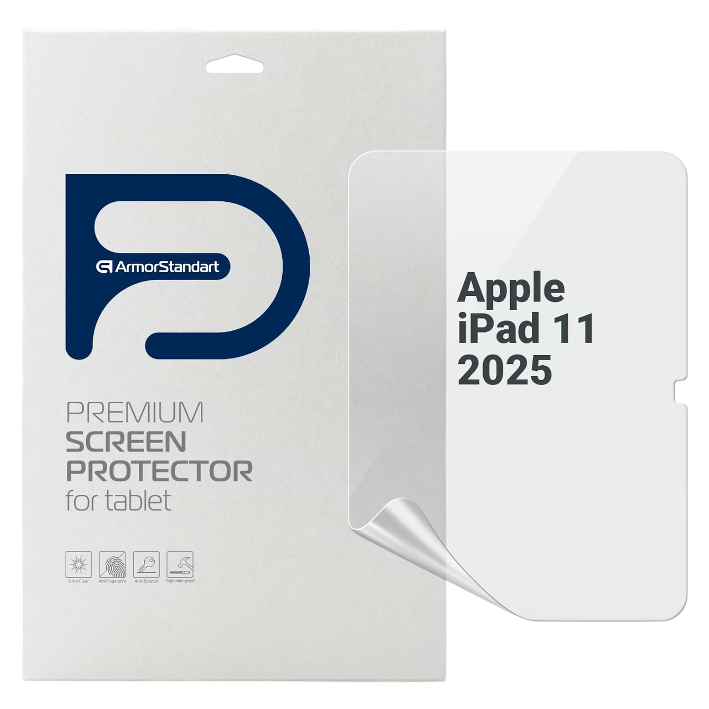 Защитная пленка для планшета Armorstandart for Apple iPad 11 2025 (ARM84495) - Фото 1
