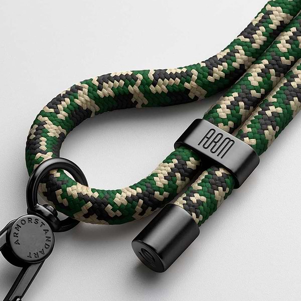 Фото - Ремешок для смартфона Armorstandart Rope Black Military with Clear holder (ARM76092)