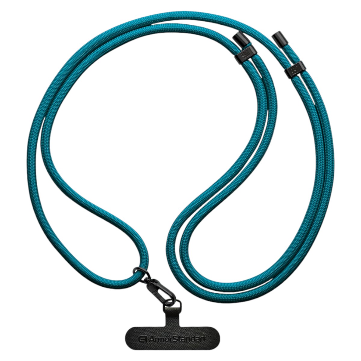 Ремінець для смартфону Armorstandart Rope Black Denim with Dark holder (ARM76096) - Фото 1