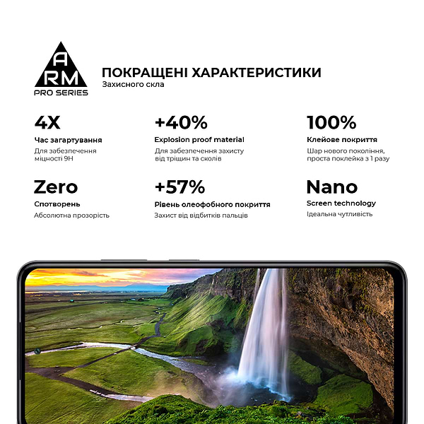 Фото - Захисне скло для смартфону Armorstandart Pro for Infinix Smart 8 Plus Black (ARM73825)