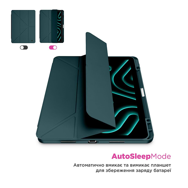 Фото - Чехол для планшета Armorstandart Y-Type PEN for Redmi Pad Pro / Poco Pad Pine Green (ARM85545)