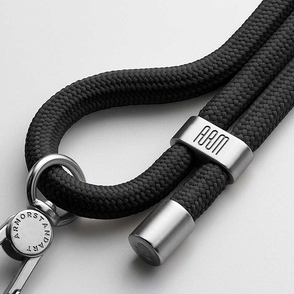 Фото - Ремінець для смартфону Armorstandart Rope Titanium Onyx with Dark holder (ARM76098)
