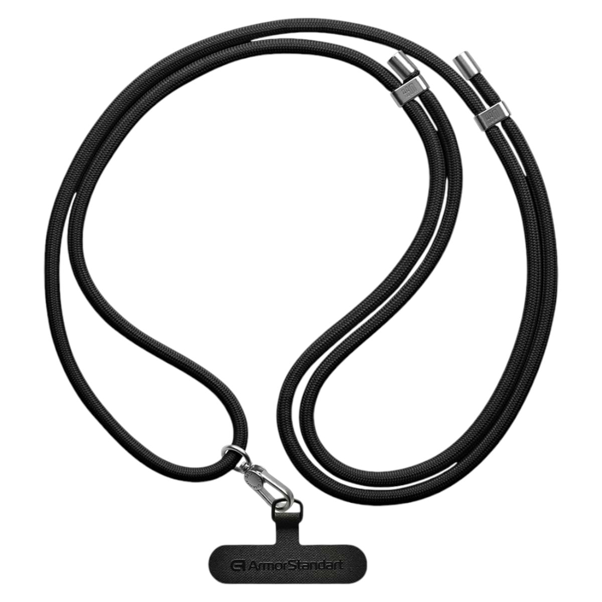 Ремінець для смартфону Armorstandart Rope Titanium Onyx with Dark holder (ARM76098) - Фото 1