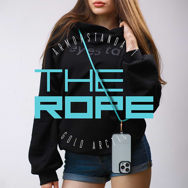 Фото - Ремінець для смартфону Armorstandart Rope Gold Arctic with Clear holder (ARM67202)