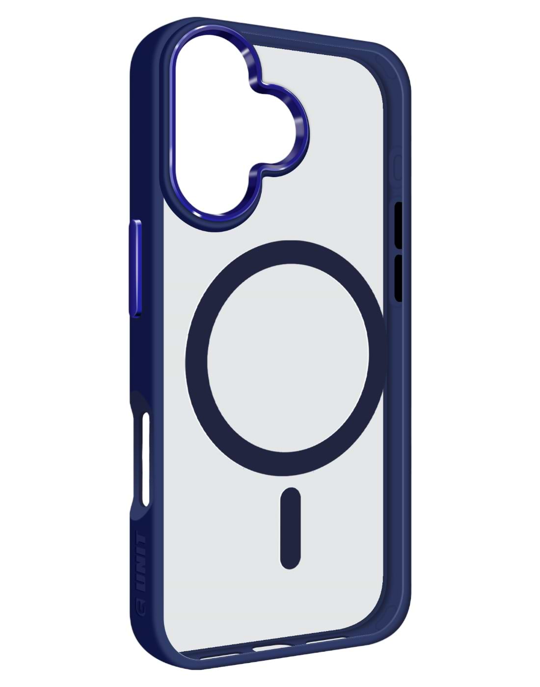 Чехол для смартфона Armorstandart Unit MagSafe for Apple iPhone 16 Dark Blue (ARM78704) - Фото 1