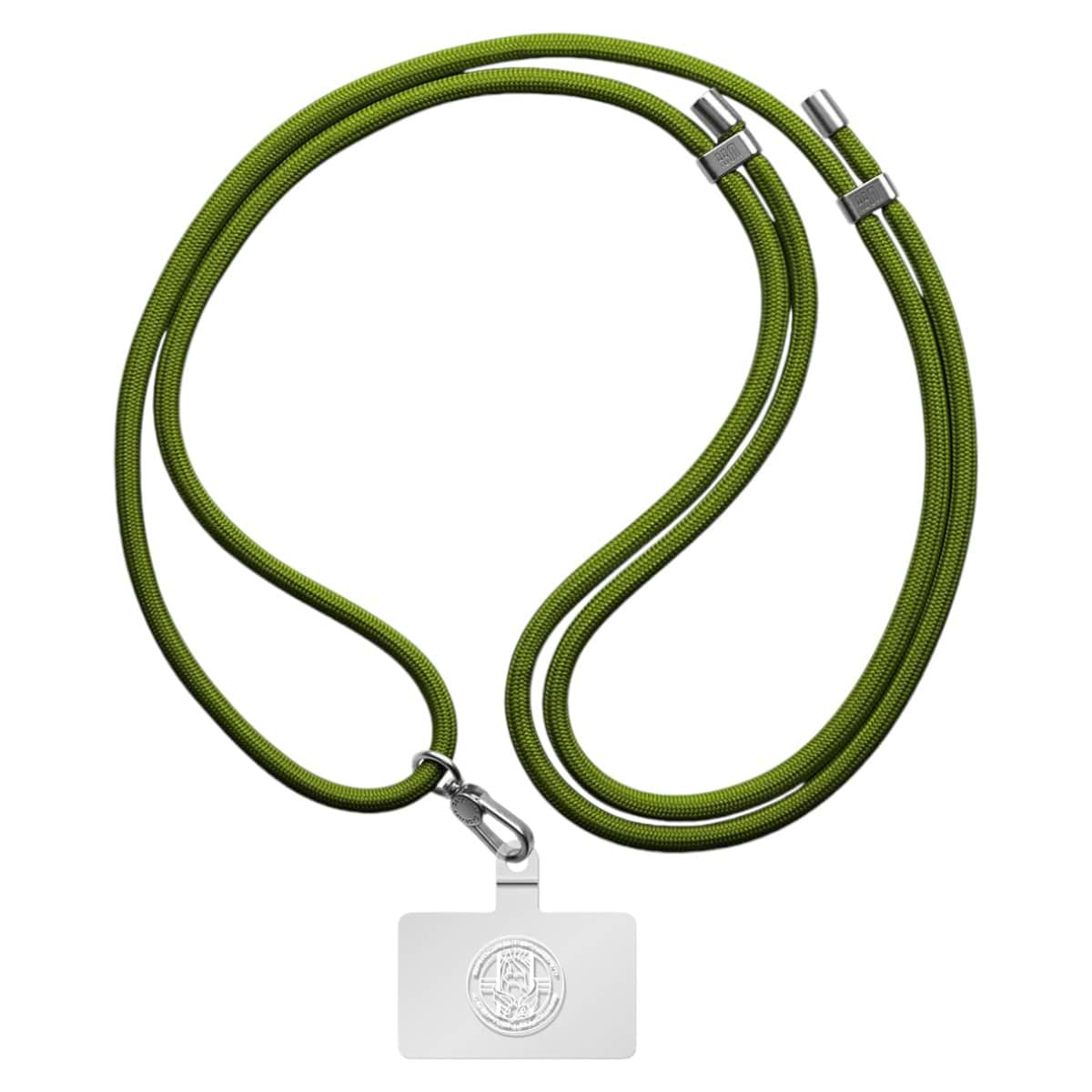 Ремінець для смартфону Armorstandart Rope Titanium Moss with Clear holder (ARM76100) - Фото 1