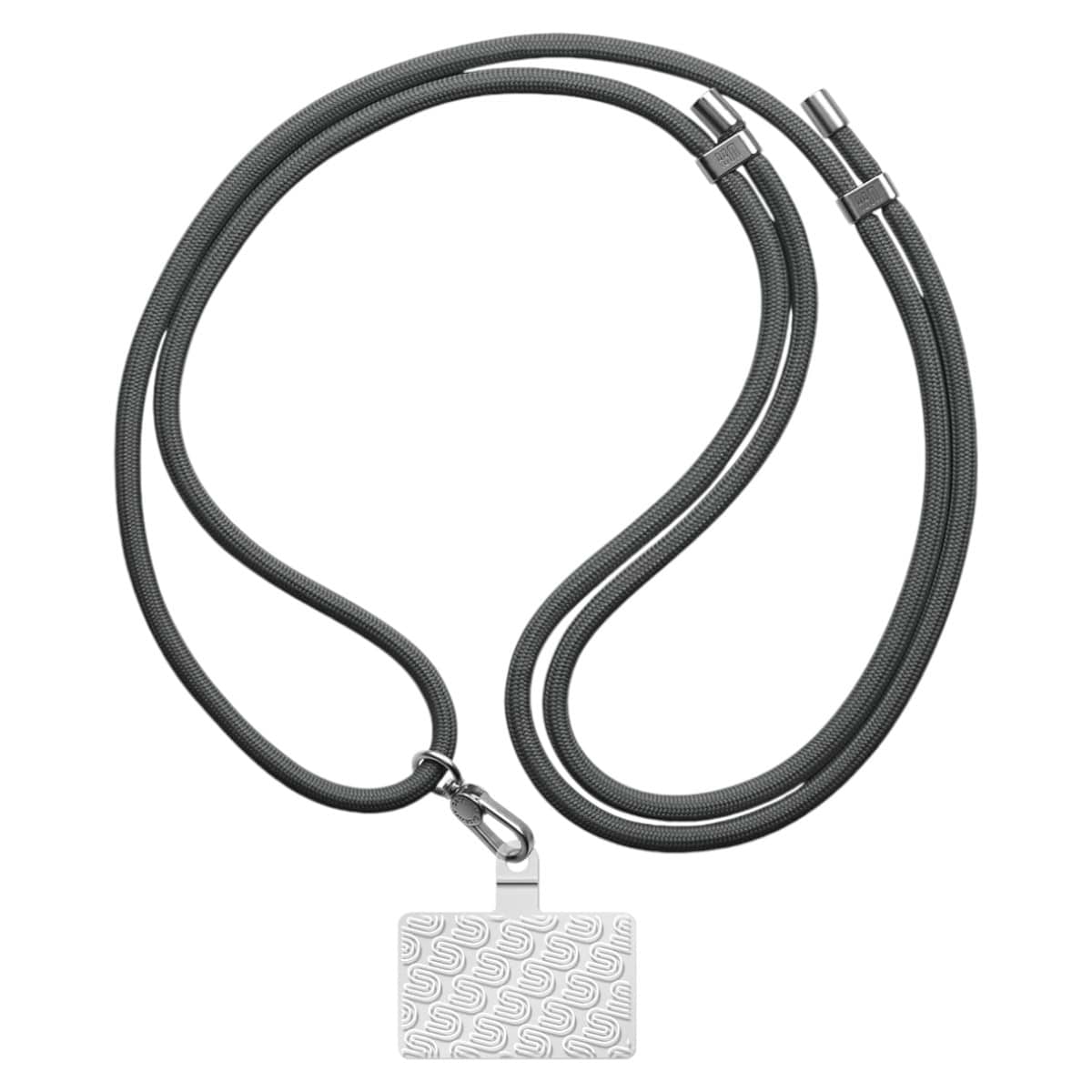 Ремінець для смартфону Armorstandart Rope Titanium Grey with Clear holder (ARM76099) - Фото 1