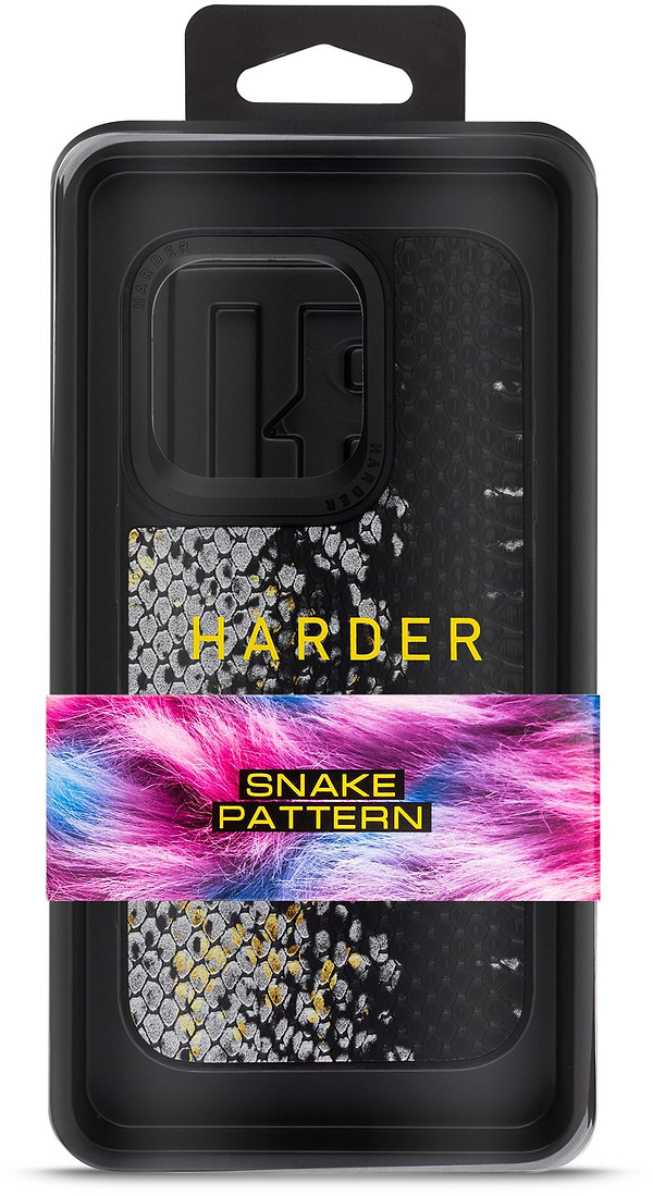 Фото - Чохол для смартфону Harder Snake Pattern for Apple iPhone 14 Pro Black (ARM76805)