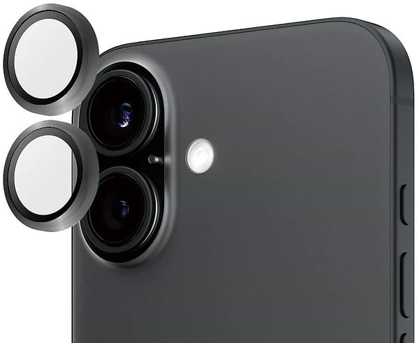 Фото - Захисне скло для смартфону Armorstandart для камери AR for iPhone 16 / 16 Plus Silver (ARM79405)