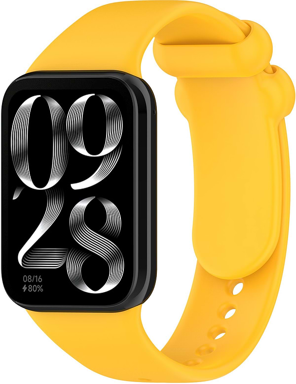 Фото - Ремінець для фітнес-браслета Armorstandart for Xiaomi Mi Band 9 Pro / 8 Pro / Redmi Watch 4 / Redmi Watch 5 Yellow (ARM73967)