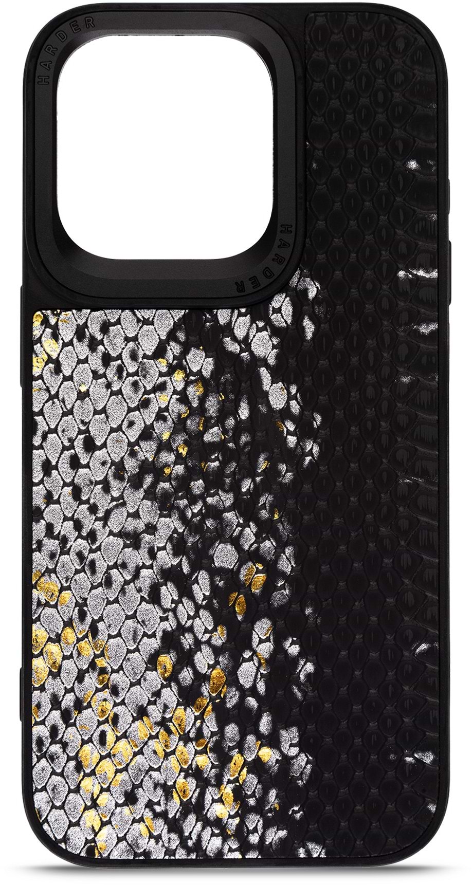 Чехол для смартфона Harder Snake Pattern for Apple iPhone 14 Pro Black (ARM76805) - Фото 1