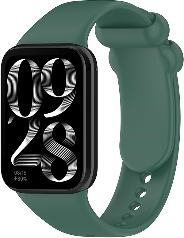 Фото - Ремінець для фітнес-браслета Armorstandart for Xiaomi Mi Band 9 Pro / 8 Pro / Redmi Watch 4 / Redmi Watch 5 Dark Green (ARM73970)