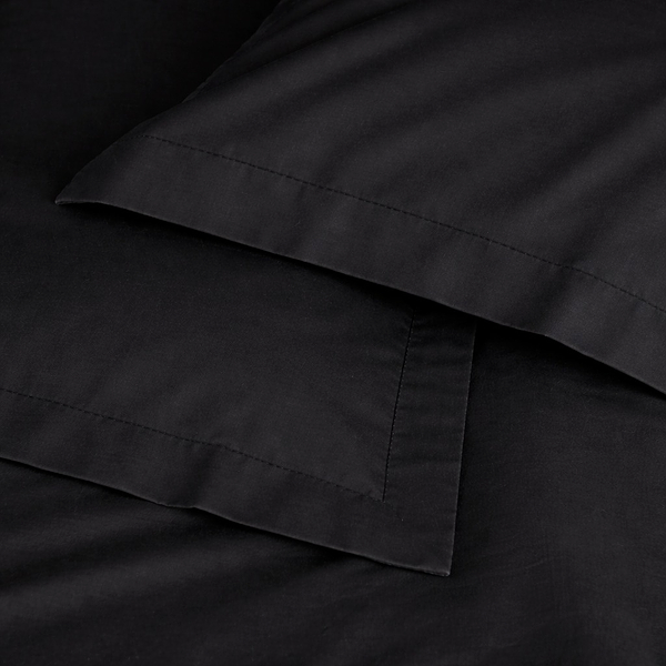 Фото - Комплект постільної білизни MirSon Poplin Line 099 Black 220 x 240 см (2200006279822)