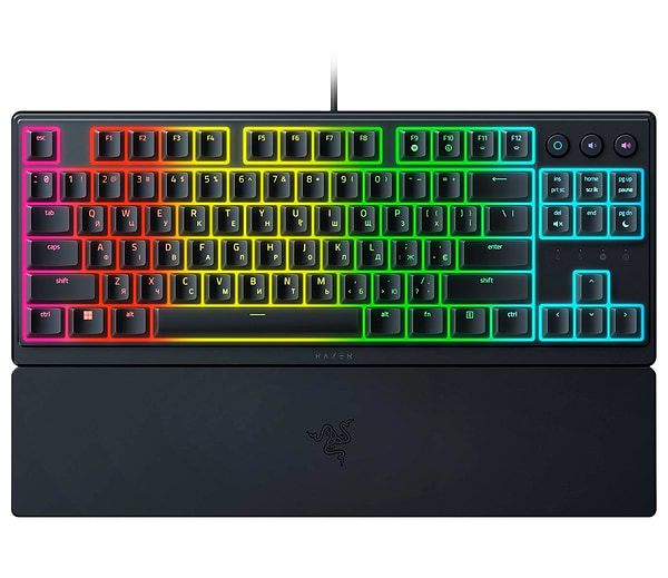 Фото - Клавіатура дротова ігрова Razer Ornata V3 TKL 84key (RZ03-04881800-R371)