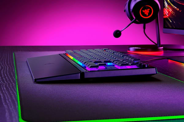 Фото - Клавіатура дротова ігрова Razer Ornata V3 TKL 84key (RZ03-04881800-R371)