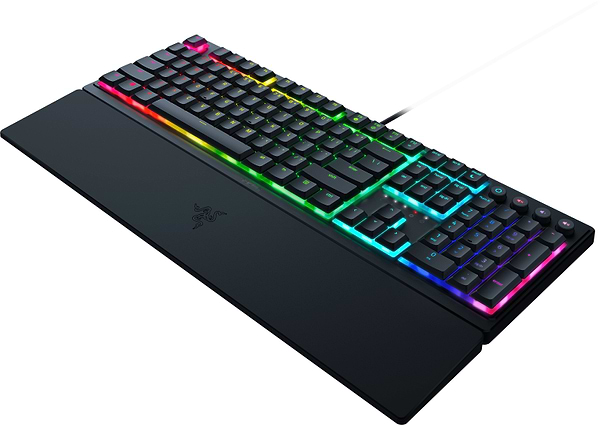 Фото - Клавиатура проводная игровая Razer Ornata V3 UKR USB Black (RZ03-04462100-R371)