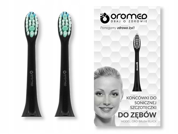 Фото - Насадка для зубной щетки Oromed ORO BRUSH BLACK (5907222589892)