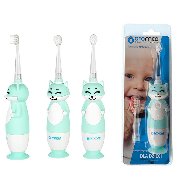 Фото - Зубна щітка електрична Oromed ORO-KIDS BLUE