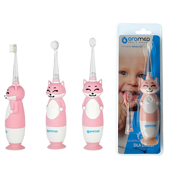 Фото - Зубна щітка електрична Oromed ORO-KIDS PINK