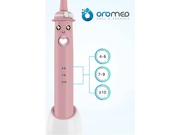 Фото - Зубная щетка электрическая Oromed ORO-SONIC KIDS GIRL