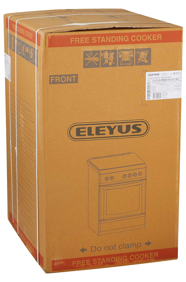 Фото - Плита газовая ELEYUS ORUM 5001 EF WH