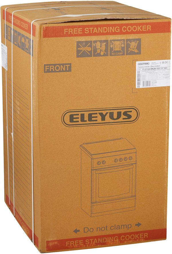 Фото - Плита газовая ELEYUS ORUM 5501 EF WH