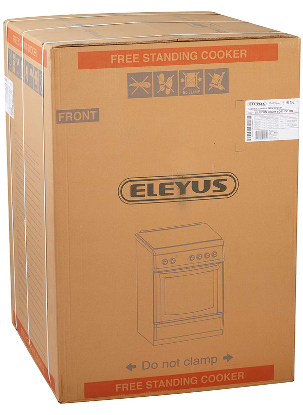 Фото - Плита газова ELEYUS ORUM 6001 EF BR
