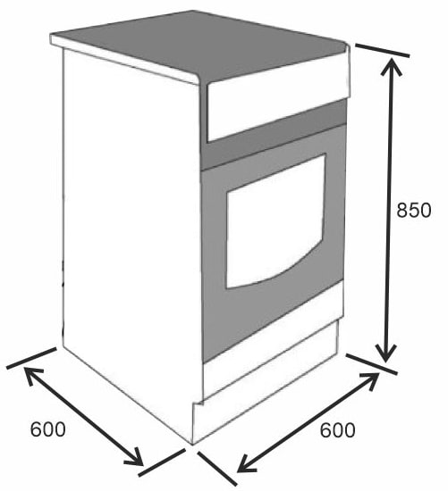Фото - Плита газова ELEYUS ORUM 6001 EF WH
