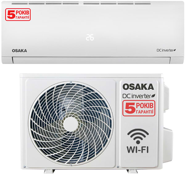 Фото - Кондиционер сплит OSAKA STV-09HH5 DC Inverter Wi-Fi