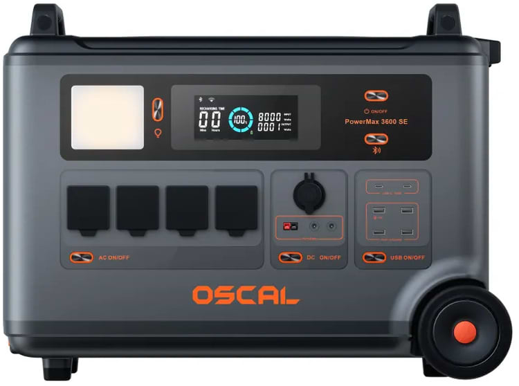 Зарядна станція універсальна Oscal 3600Вт (PowerMax 3600 SE)