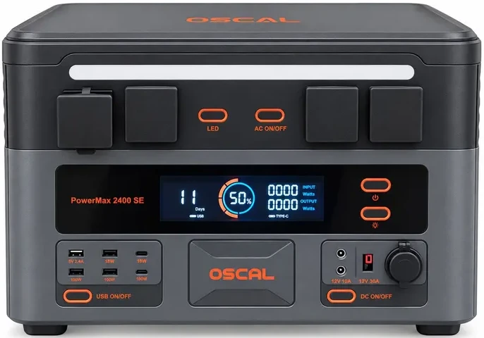 Зарядна станція універсальна Oscal PowerMax 2400 SE