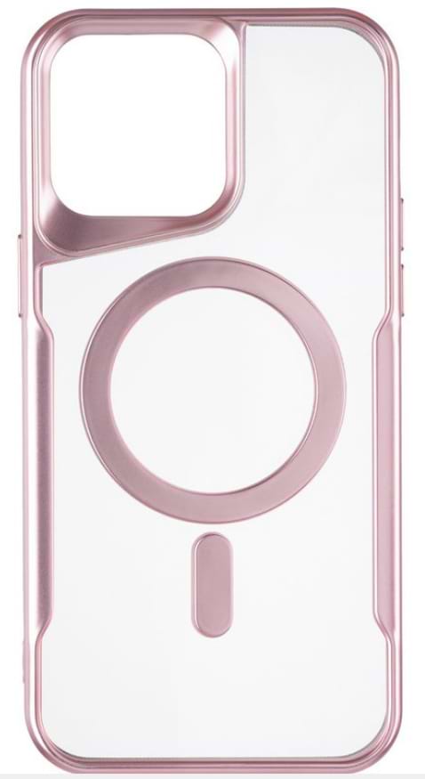 Чохол для смартфону Gelius Casual Frame Case MagSafe for iPhone 14 Rose Gold (98574) - Фото 1