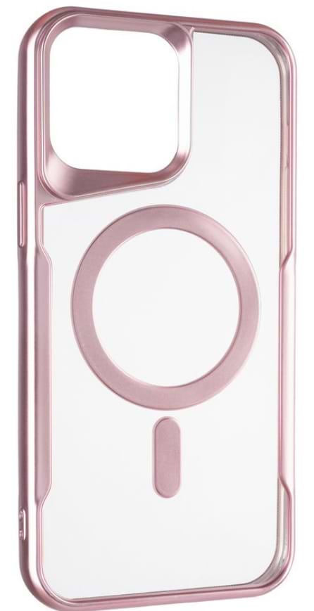 Фото - Чохол для смартфону Gelius Casual Frame Case MagSafe for iPhone 14 Pro Rose Gold (98576)