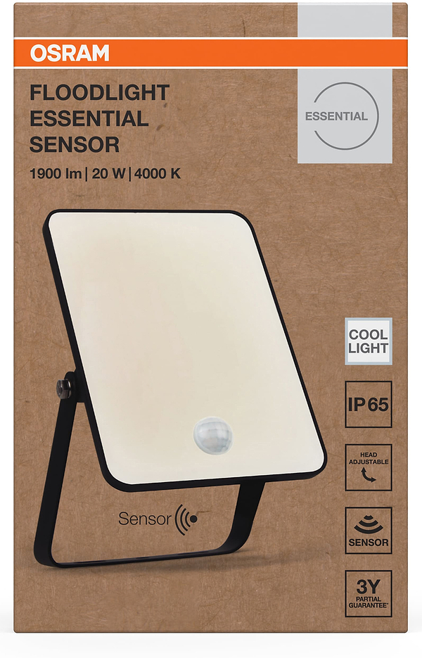 Фото - Светодиодный прожектор Osram LEDVANCE 20Вт 1800Лм 4000K Black (4099854430077)