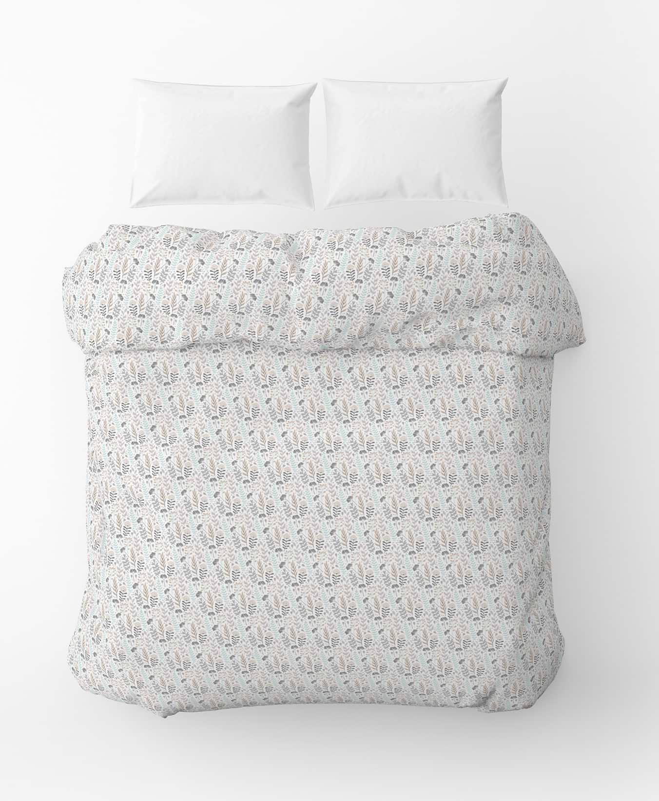 Підковдра полуторна Home Line Цвітіння трав блакитний 145х215 см (176889)