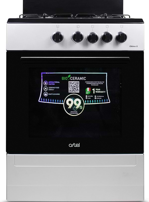 Фото - Плита газовая ARTEL OTTIMA-G Grey