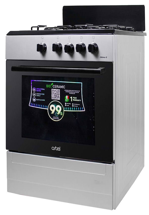 Фото - Плита газовая ARTEL OTTIMA-G Grey