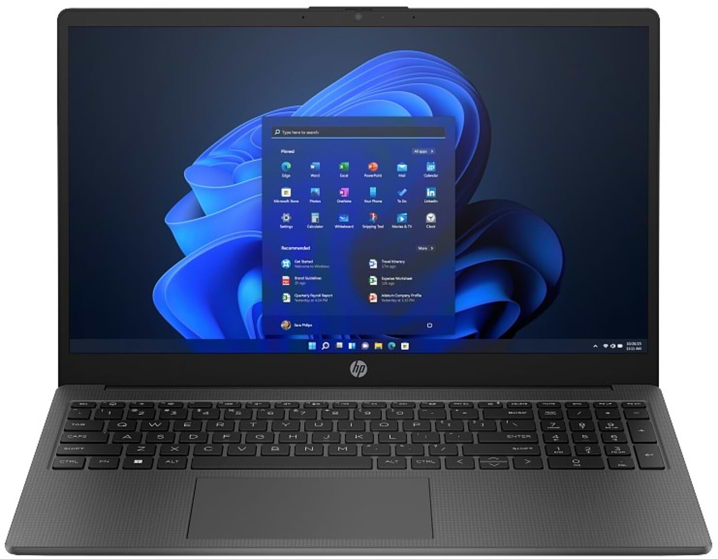 Ноутбук HP 255 G10 (AD1X5ET) Dark Ash Silver - Фото 1