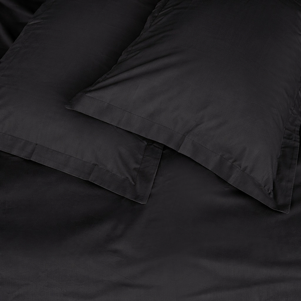 Фото - Комплект постільної білизни MirSon Poplin Line 099 Black 220 x 240 см (2200006279822)