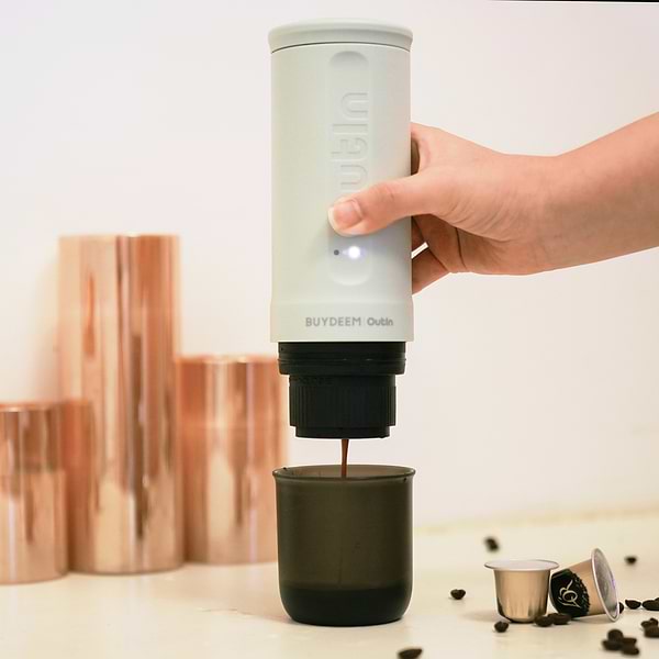 Фото - Кавоварка капсульна BUYDEEM Outin X Cozy Greenish OTEM-01-CG