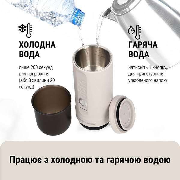 Фото - Кофеварка капсульная BUYDEEM Outin X Oatmilk OTEM-01-OW
