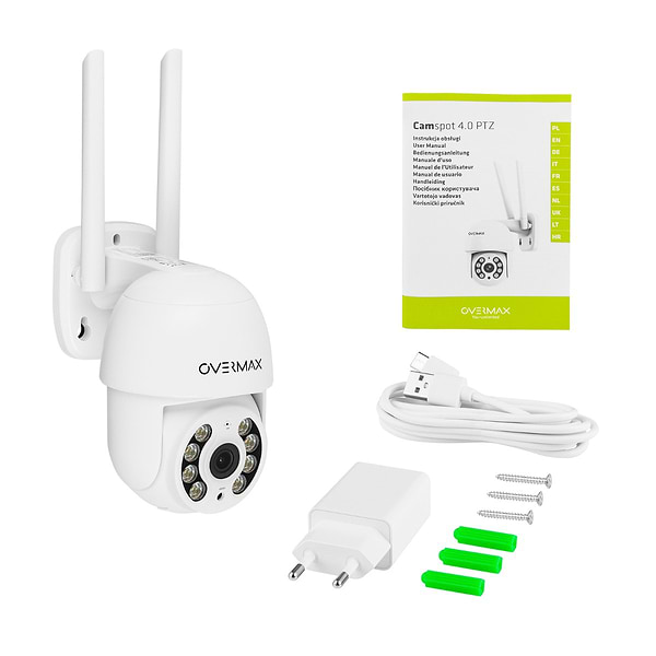 Фото - Камера відеоспостереження Overmax Camspot 4.0 PTZ