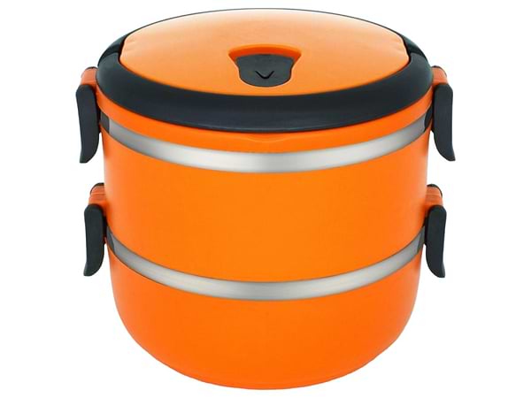 Фото - Термос для продуктов Heinner 0,7+0,7л Orange (HR-F-863-2P)