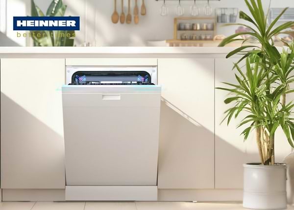 Фото - Посудомийна машина вбудована Heinner HDW-BIM45710AD+++