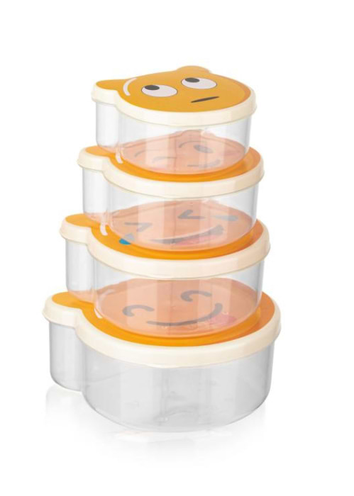 Фото - Набор емкостей для хранения Heinner 4 шт. (HR-QL-BS4S)