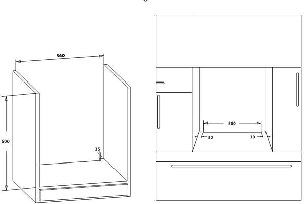 Фото - Духова шафа електрична Heinner HBO-S624LTG-IX