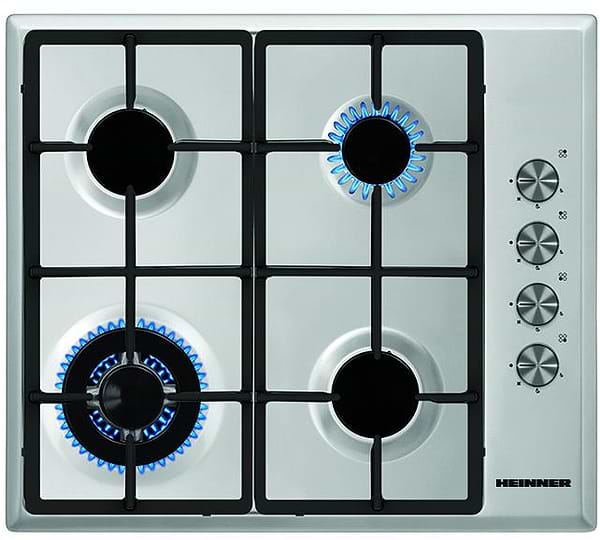 Фото - Варильна поверхня газова Heinner HBH-S584WI-IX