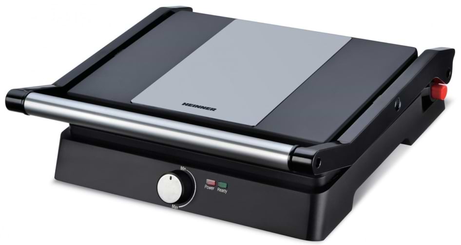 Гриль-барбекю электрический Heinner HEPG-F2000BKSS - Фото 1