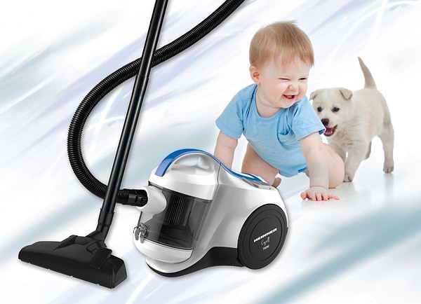 Фото - Пылесос для сухой уборки без мешка Heinner HVC-MC700WB